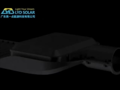 Het Laden van yard Intelligente Snelle Plattelandsweg Lamp200w3000w400w LEIDENE Zonne Navulbare Straatlantaarn